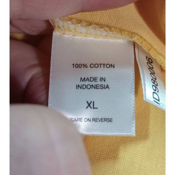 New York and Company Dress Ladies Extra Large Yellow Fit & Flare - Picture 6 of 8
